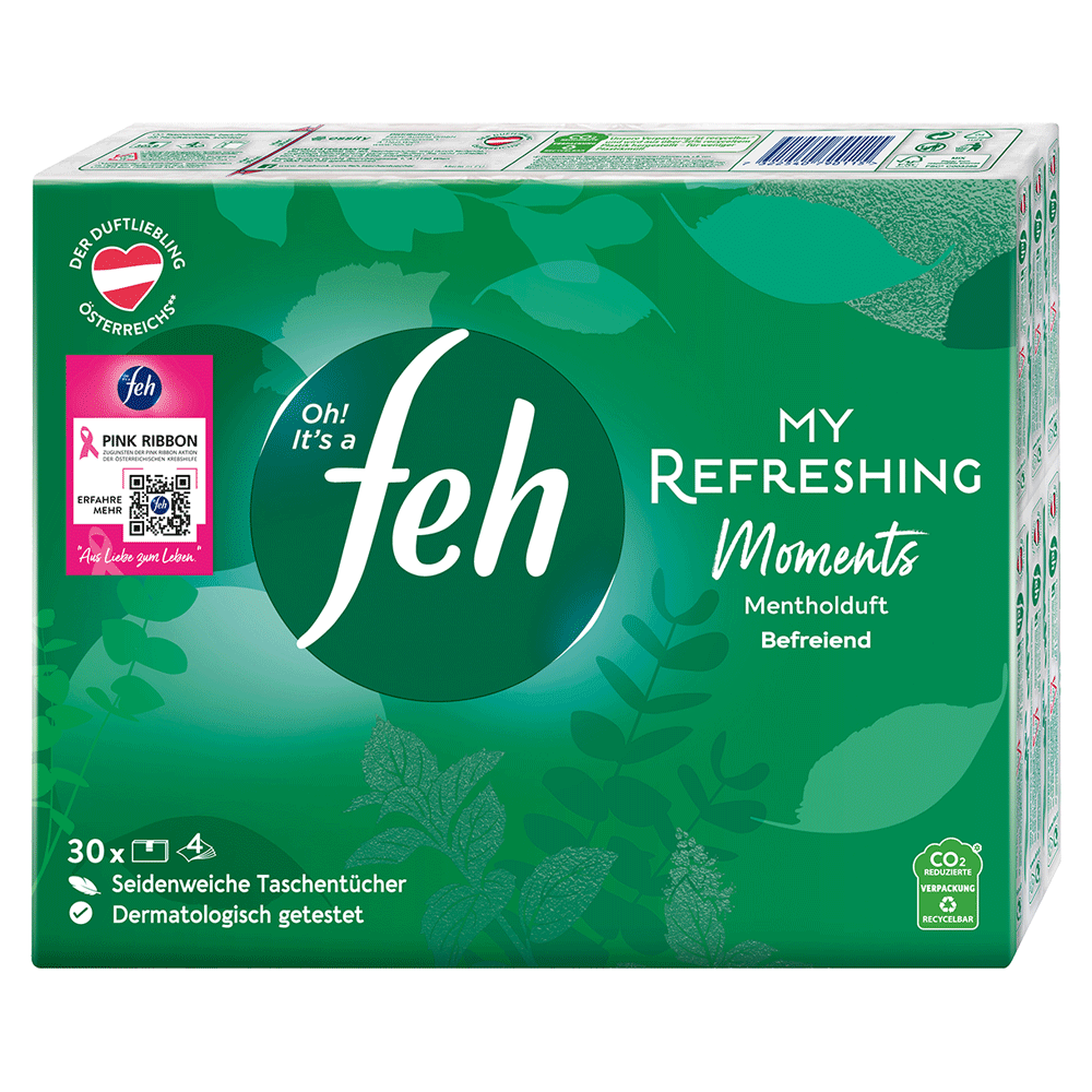 Bild: feh Taschentücher mit Menthol 