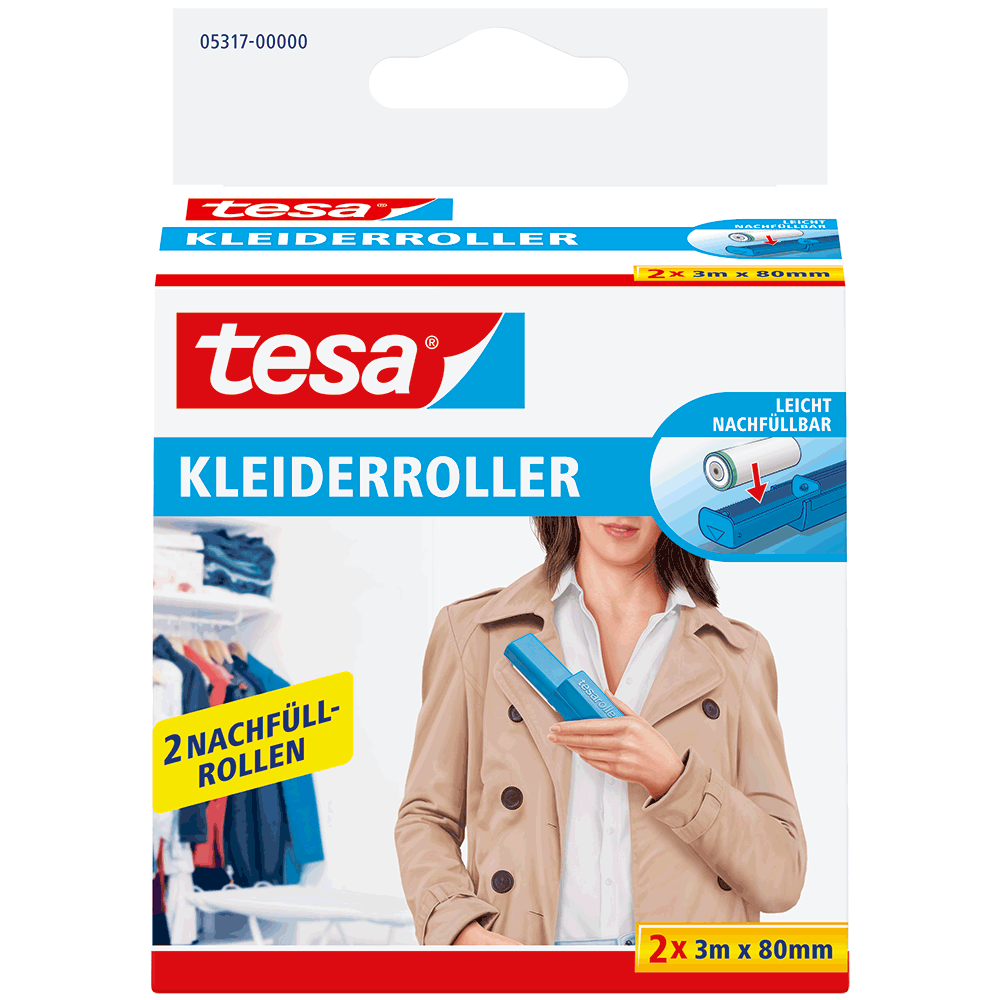 Bild: tesa Kleiderroller Nachfüllung 