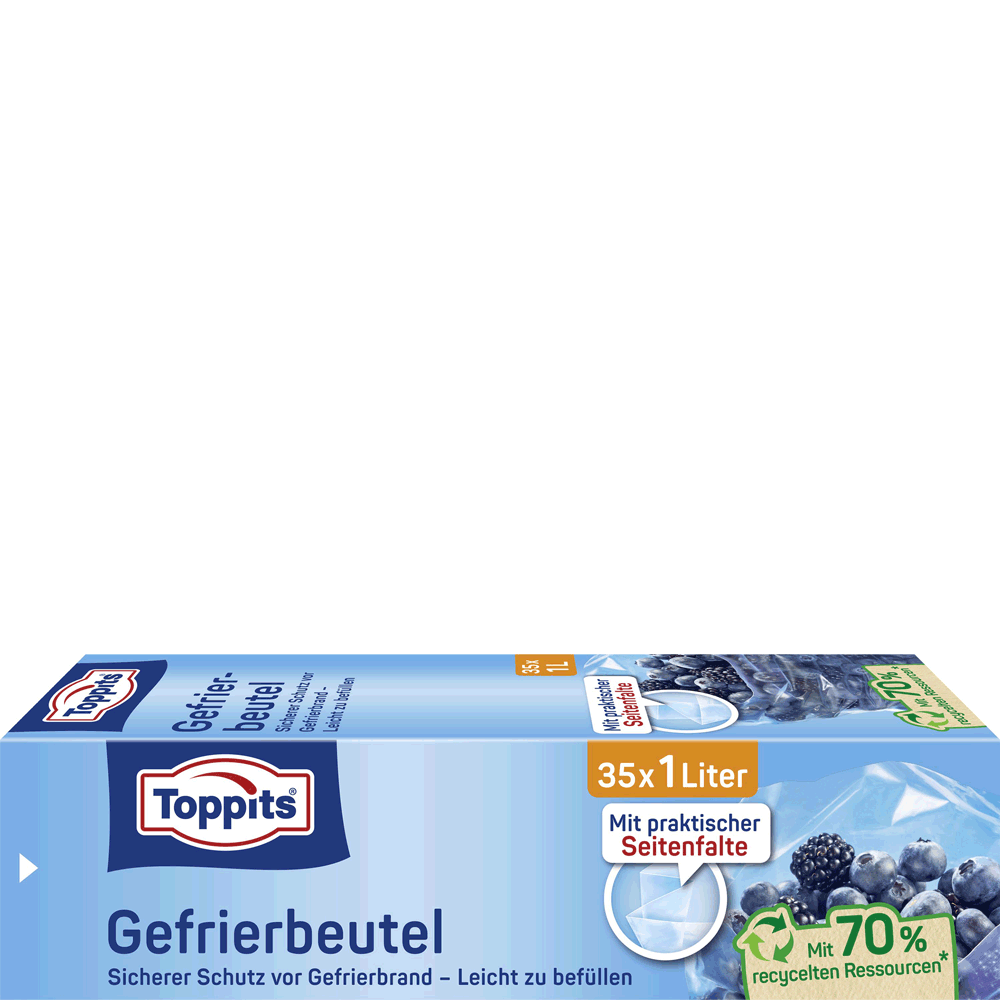 Bild: Toppits Gefrierbeutel 1 Liter 