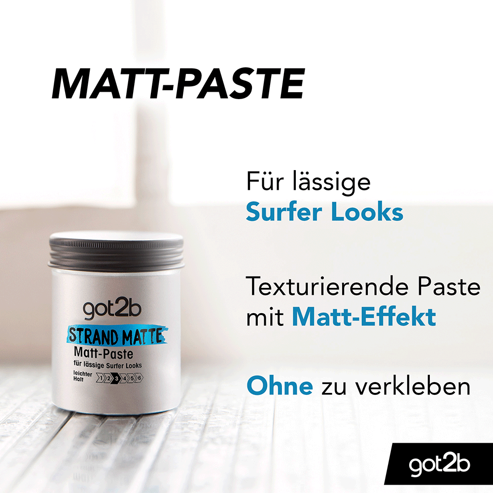 Bild: Schwarzkopf got2b Strand Matte Matt-Paste 