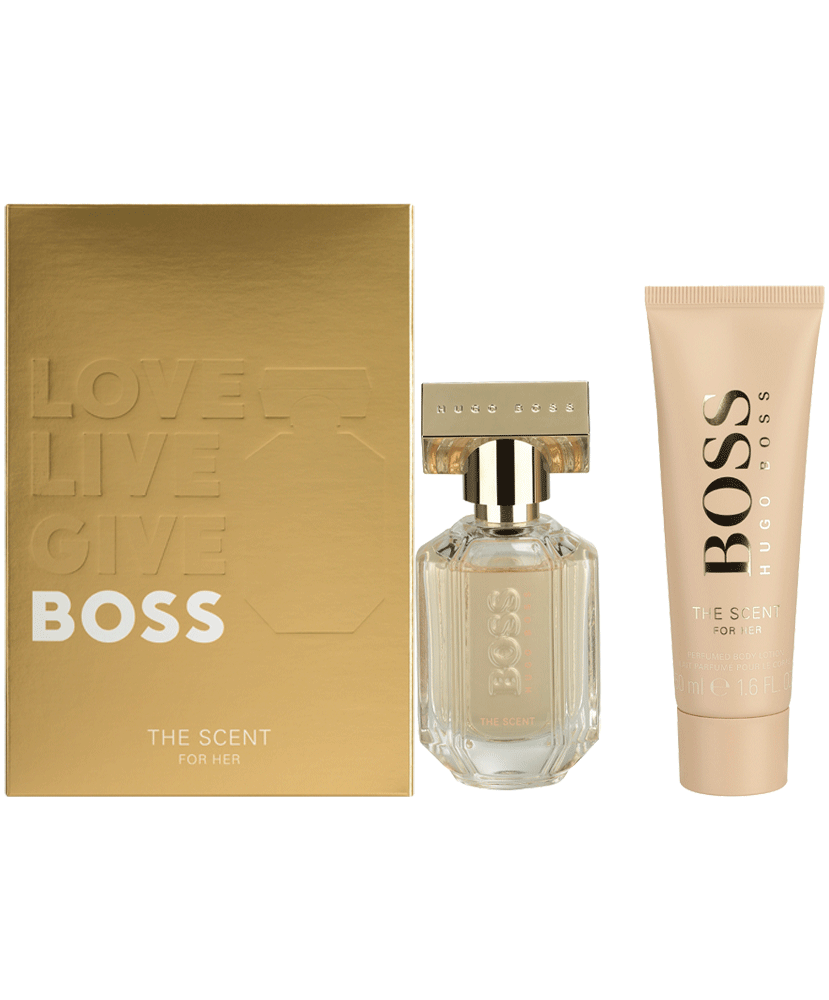 Bild: Hugo Boss The Scent for Her Geschenkset Eau de Parfum 30 ml + Bodylotion 50 ml 