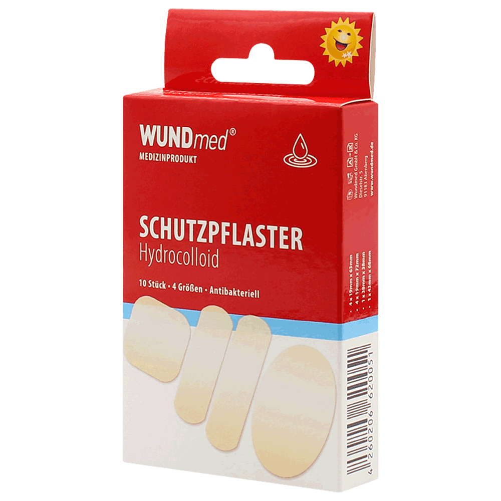 Bild: WUNDmed Schutzpflaster Hydrocolloid 