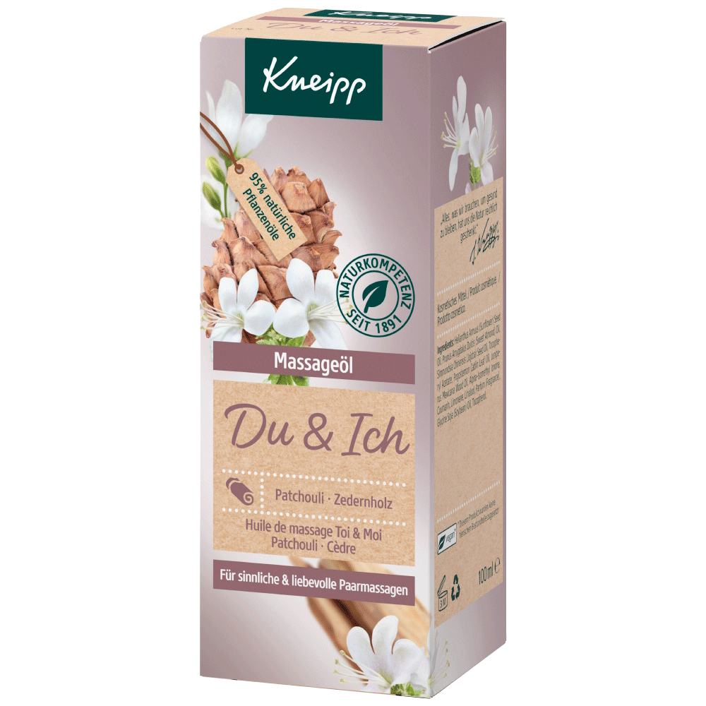 Bild: Kneipp Massageöl Du & Ich 