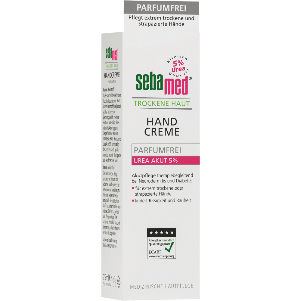 Bild: sebamed Handcreme trockene Haut Parfumfrei 