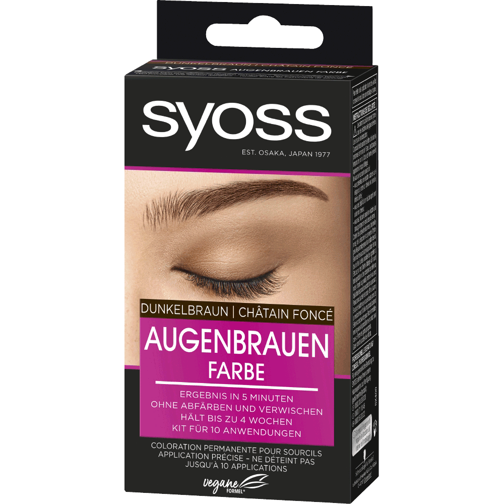 Bild: syoss Aguenbrauen Kit 4-1 dunkelbraun