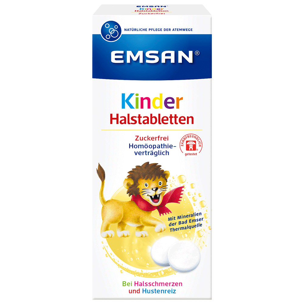 Bild: Emsan Kinder Halstabletten 