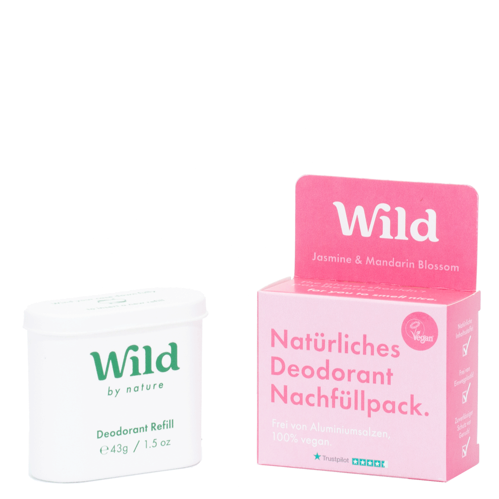 Bild: WILD Deo Stick Refill Jasmin & Mandarin Blossom 