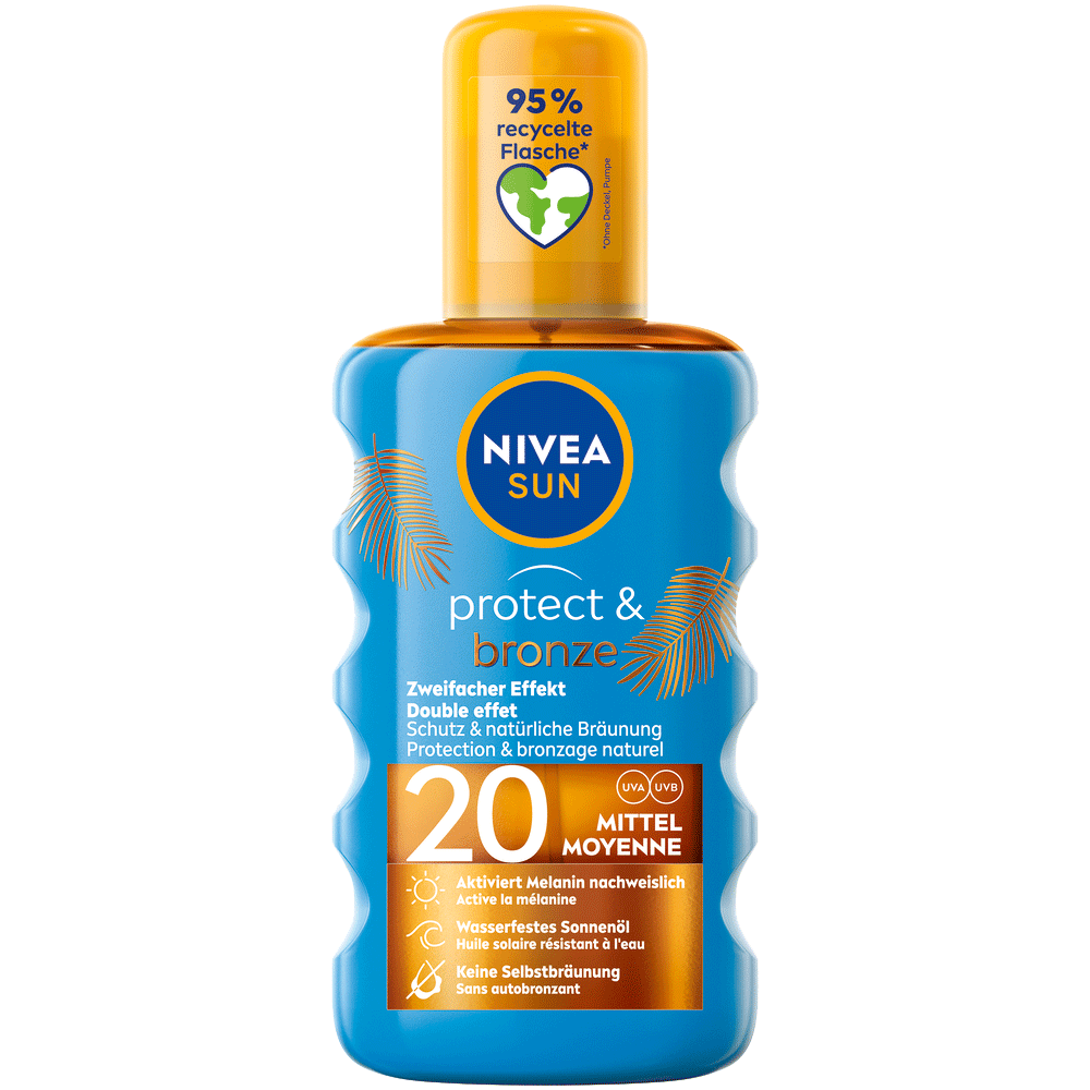 Bild: NIVEA Sun Schutz & Bräune Sonnenöl LSF20 