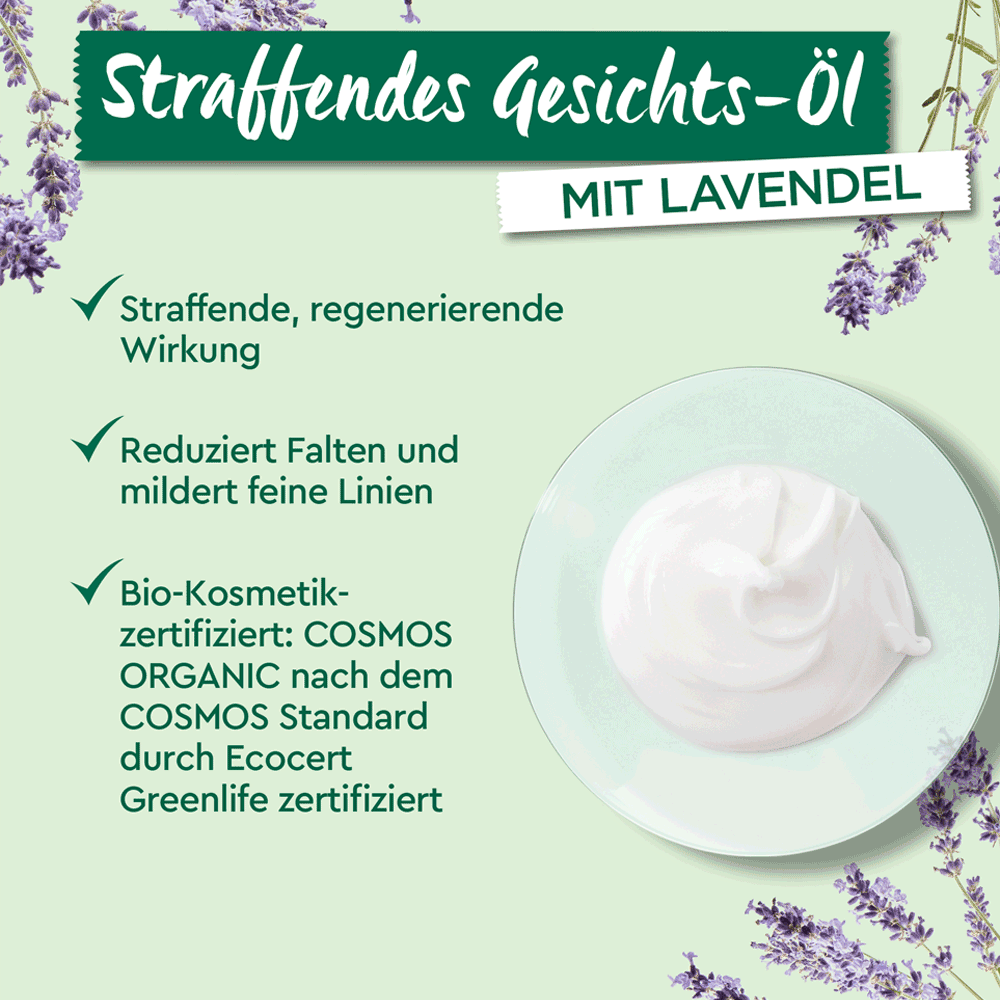 Bild: GARNIER BIO Anti-Falten Lavendel Feuchtigkeitspflege 