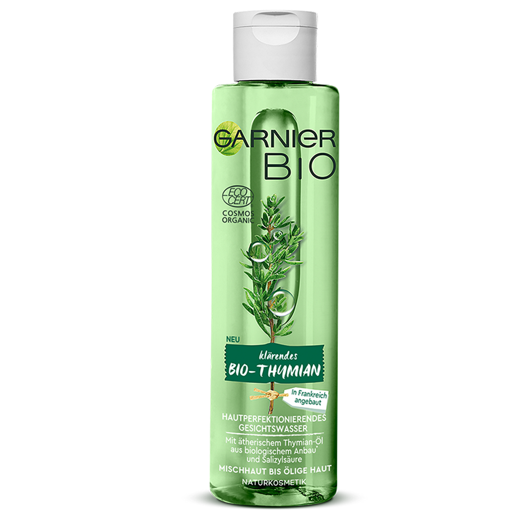 Bild: GARNIER BIO Thymian Gesichtswasser 