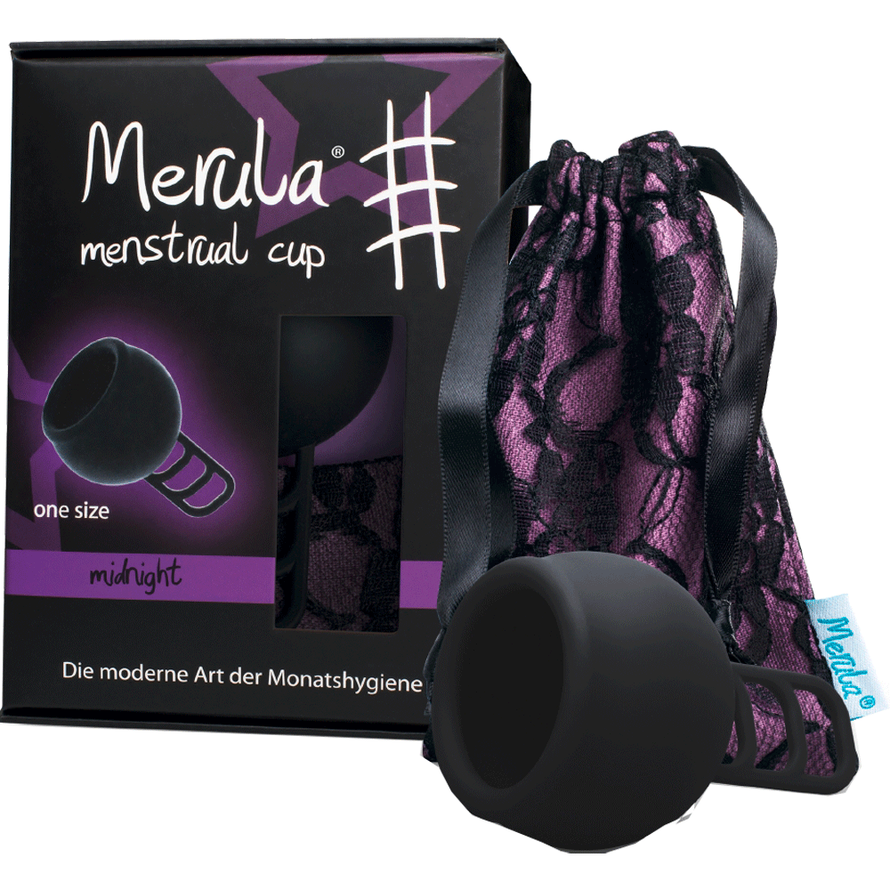 Bild: Merula Midnight Menstruationstasse 