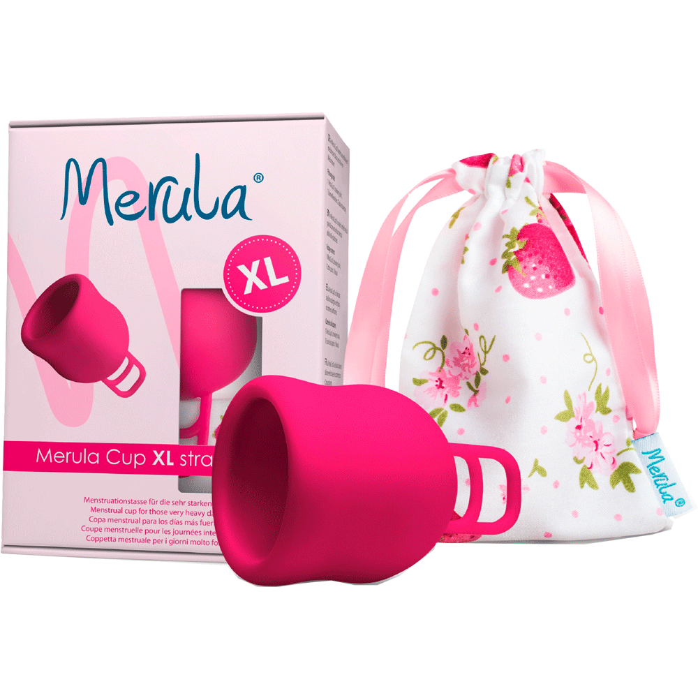 Bild: Merula Merula Cup XL strawberry Menstruationstasse 