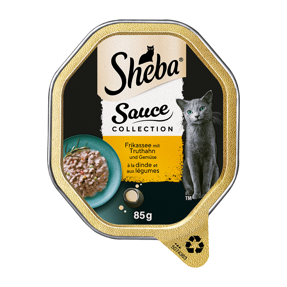 Bild: Sheba Sauce Collection Frikassee mit Truthahn und Gemüse 