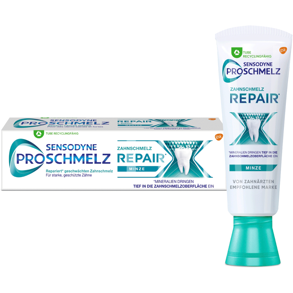 Bild: SENSODYNE ProSchmelz Zahnschmelz Repair Zahncreme 