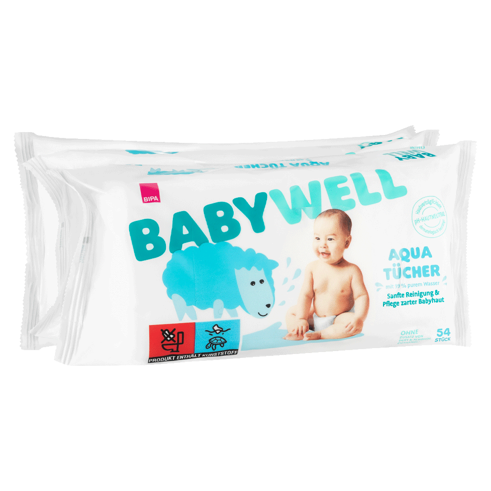 Bild: BABYWELL Aqua Tücher 