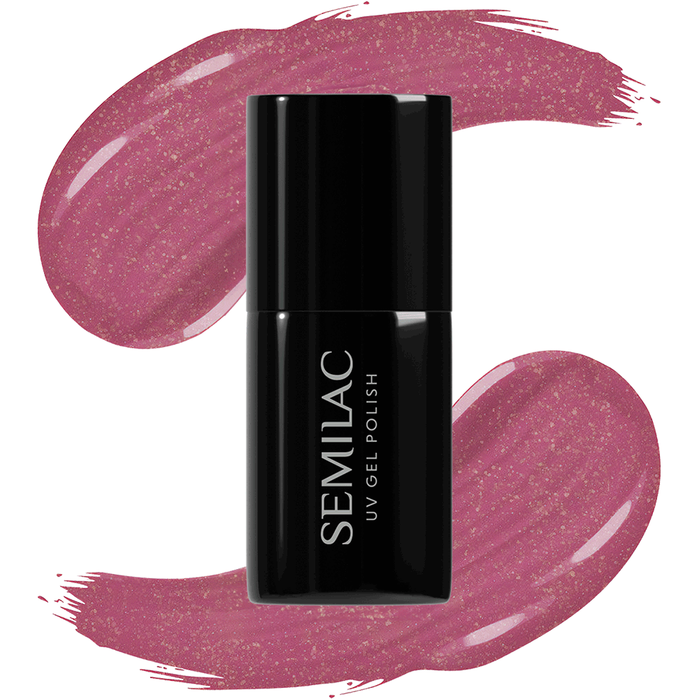 Bild: Semilac UV Nagellack Shimmer Stone Ruby