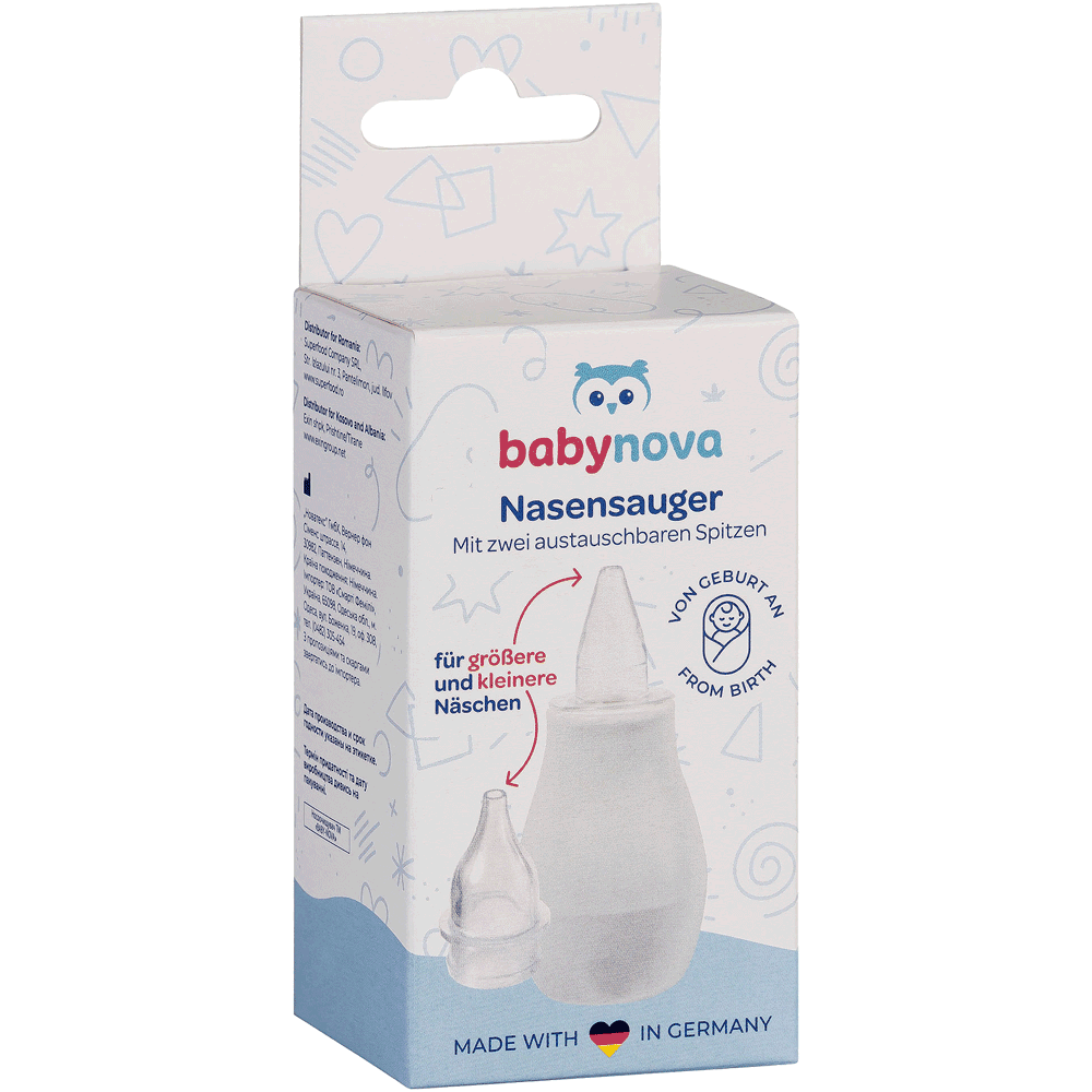 Bild: BABY-NOVA Nasensauger Duo 