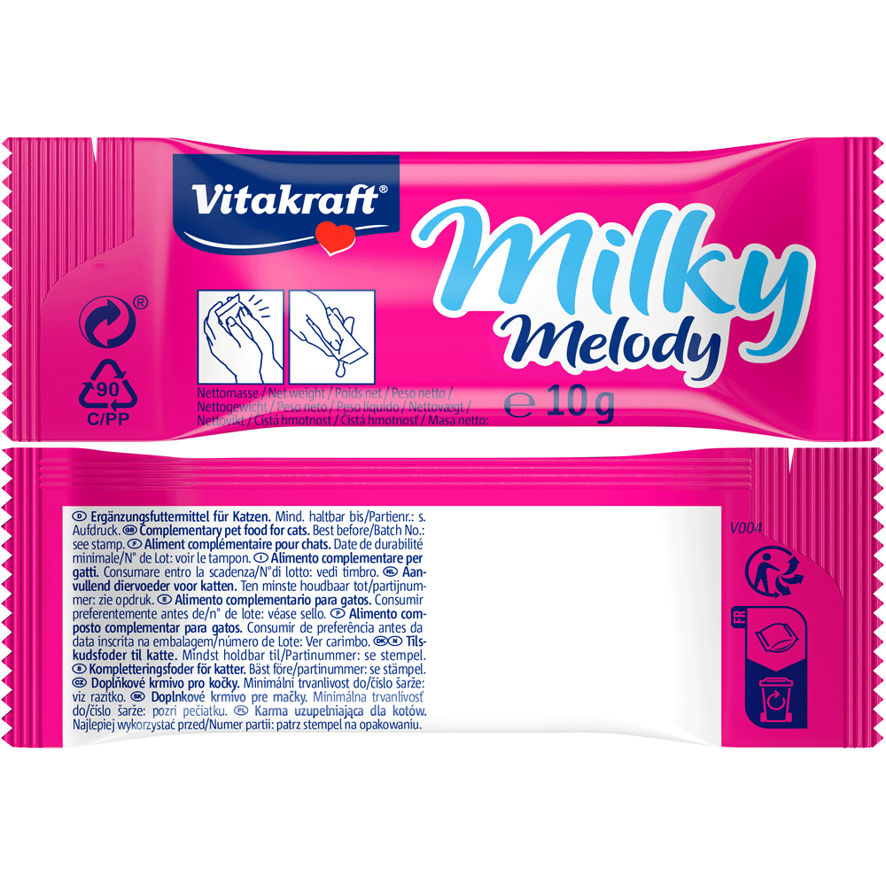 Bild: Vitakraft Milky Melody Milchcreme mit Käse 