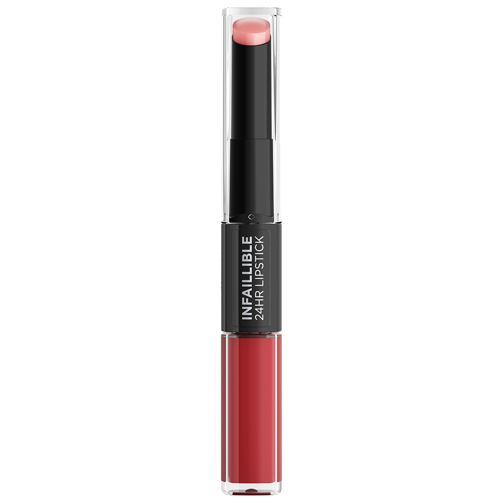 Bild: L'ORÉAL PARIS Infaillible 2-Step Lippenstift Timeless Red