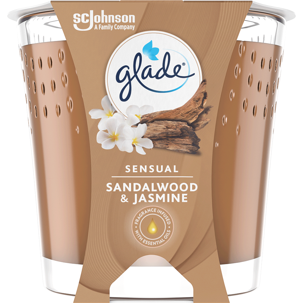 Bild: Glade Duftkerze Sandalwood & Jasmine 