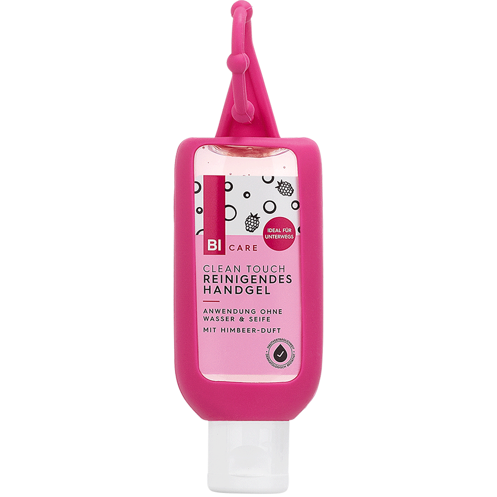 Bild: BI CARE Clean Touch Reinigendes Handgel Himbeere 