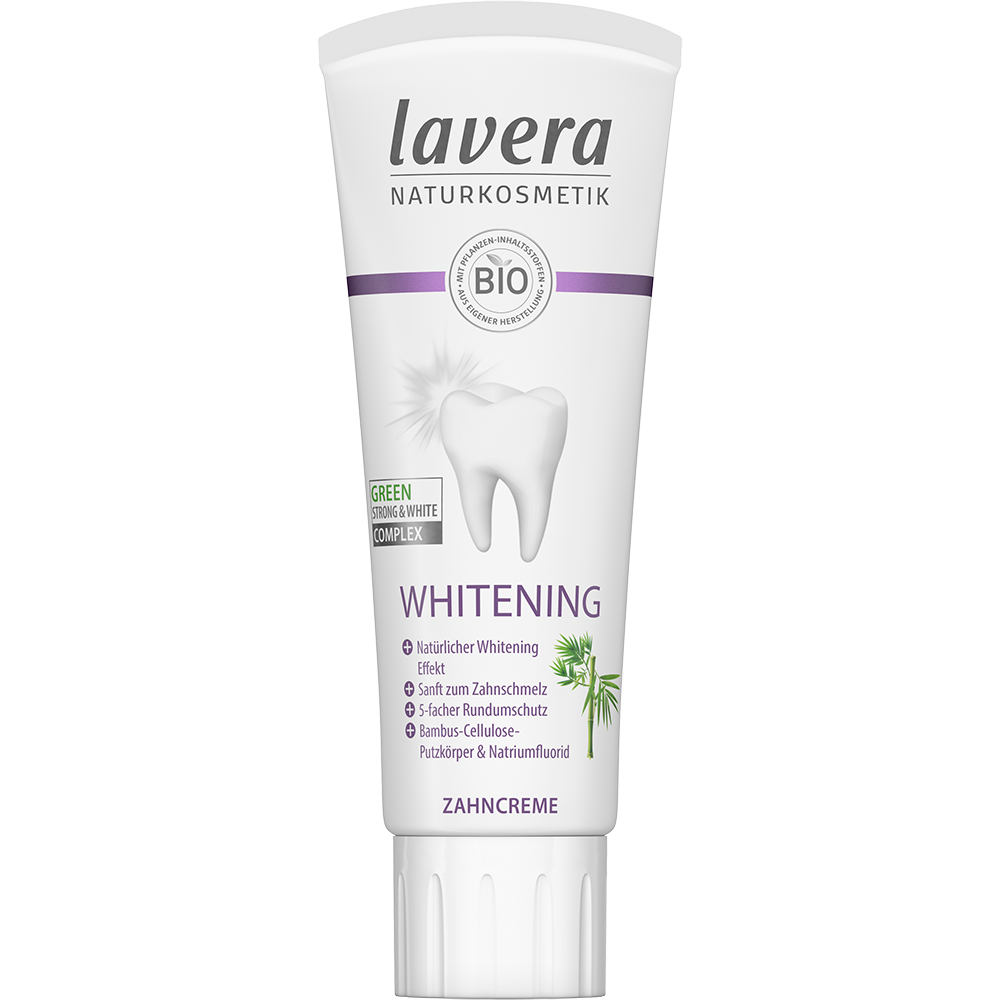 Bild: lavera Zahnpasta Whitening 