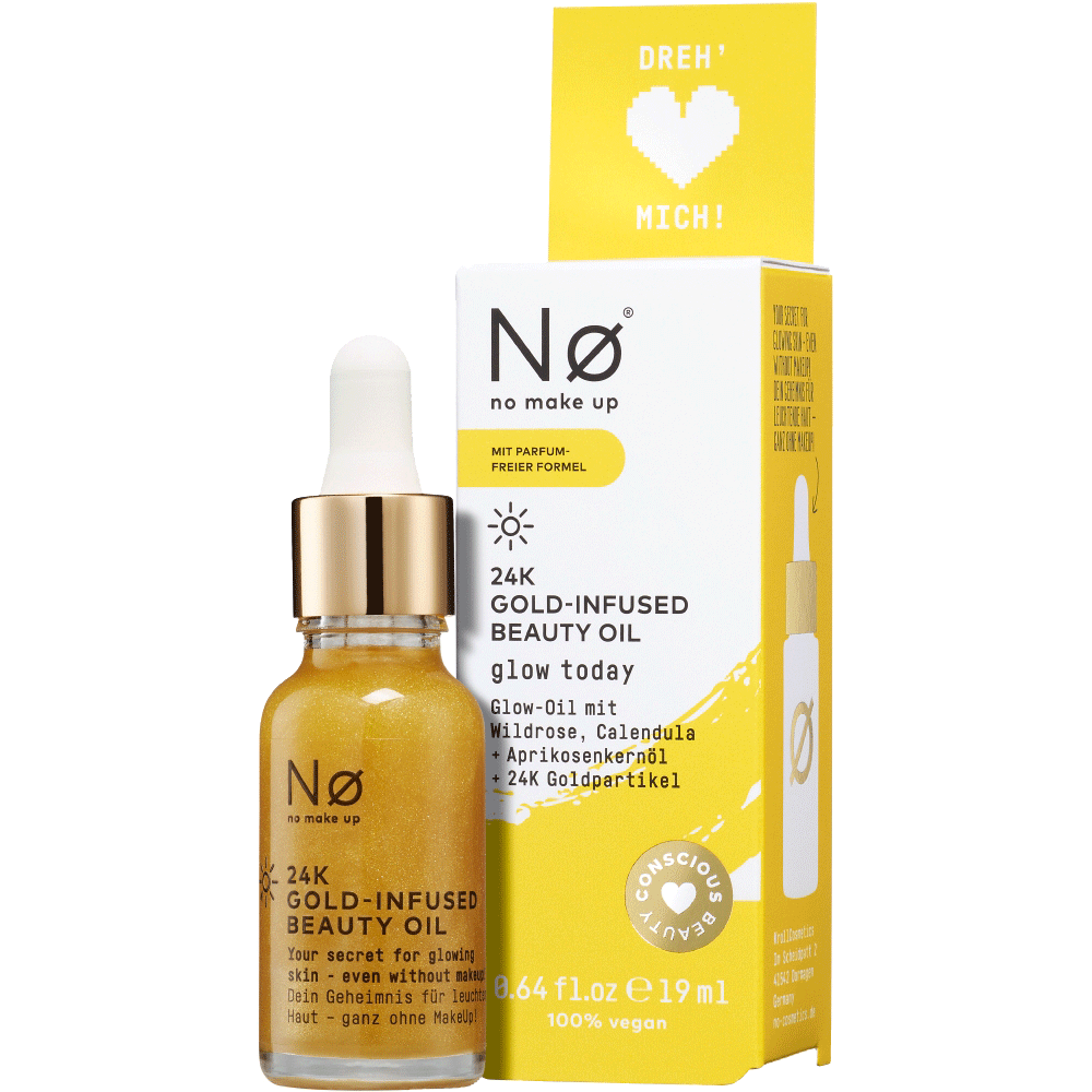 Bild: No Cosmetics 24K Gold-Infused Beauty Oil 