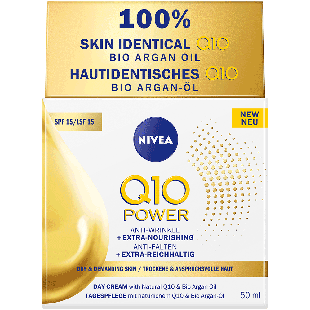 Bild: NIVEA Q10 Power Anti-Falten extra reichhaltige Tagespflege 