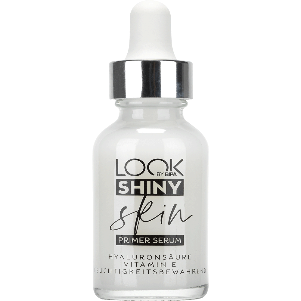 Bild: LOOK BY BIPA Shiny Skin Primer Serum Hyaluronsäure & Vitamin E 