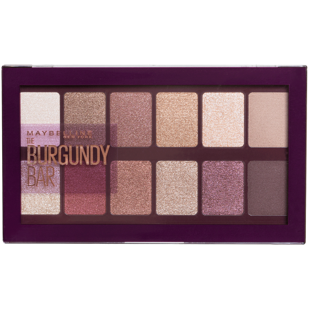 Bild: MAYBELLINE The Burgundy Bar Eyeshadow Palette 