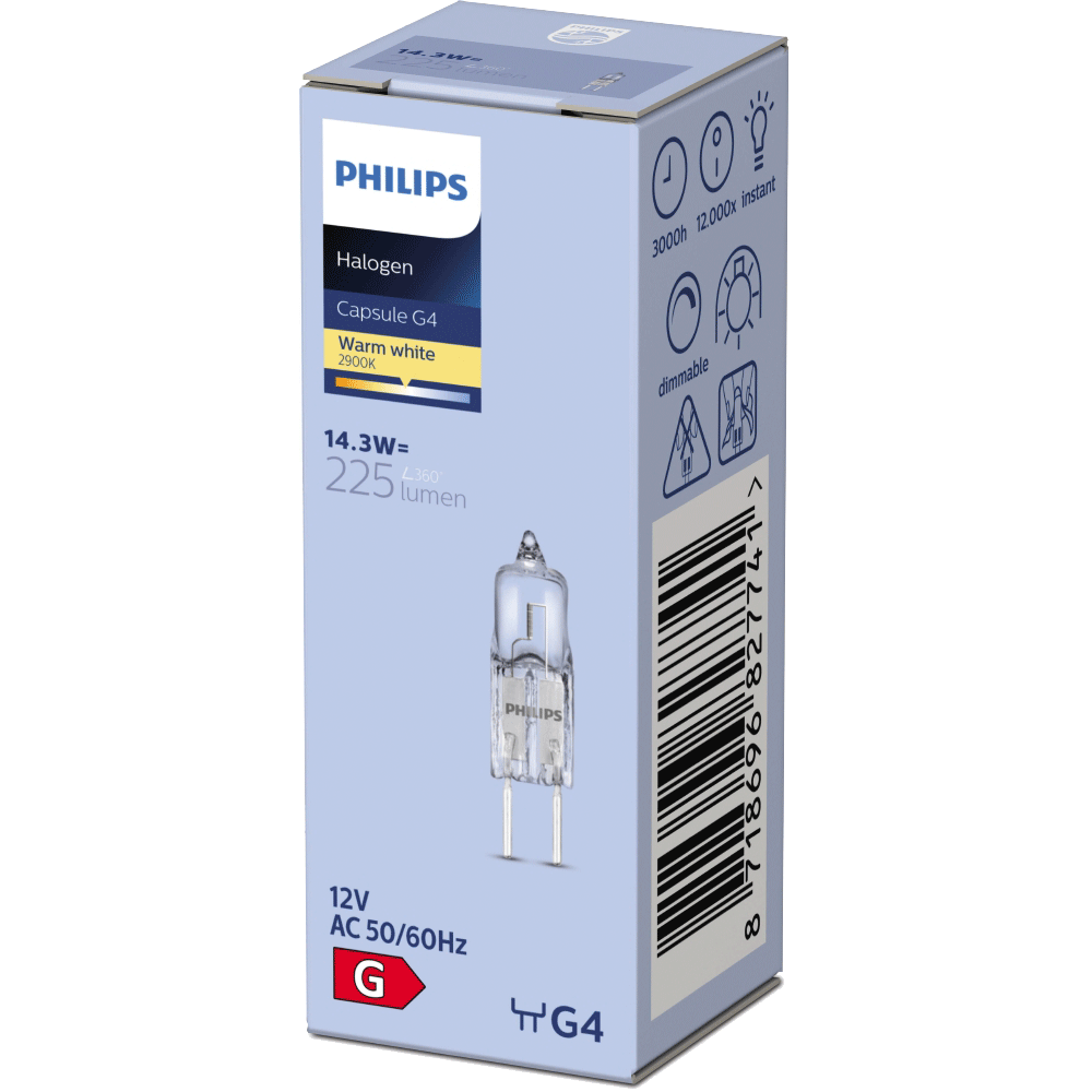 Bild: PHILIPS Halogen Brenner G4 14W 12V 