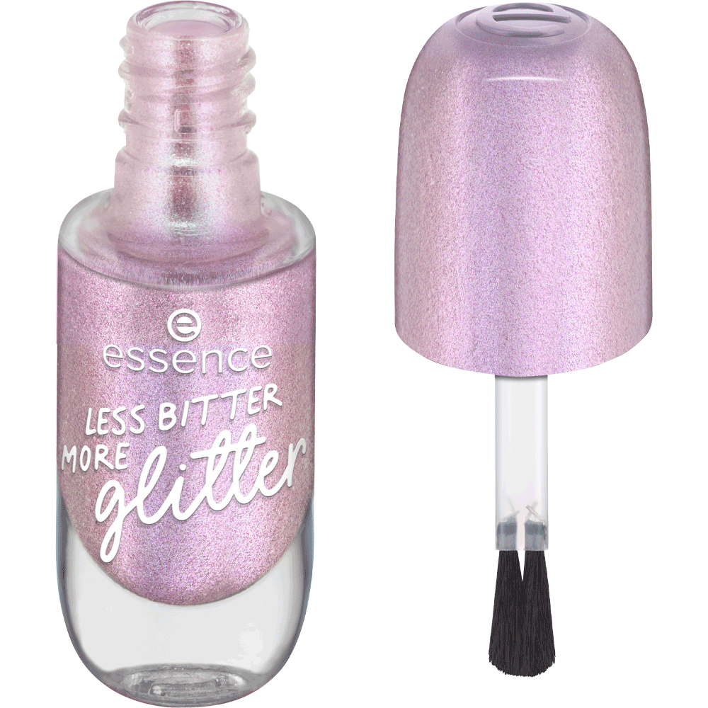 Bild: essence Gel Nail Colour less bitter more glitter