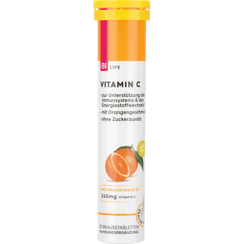 Bild: BI LIFE Vitamin C Brausetabletten 