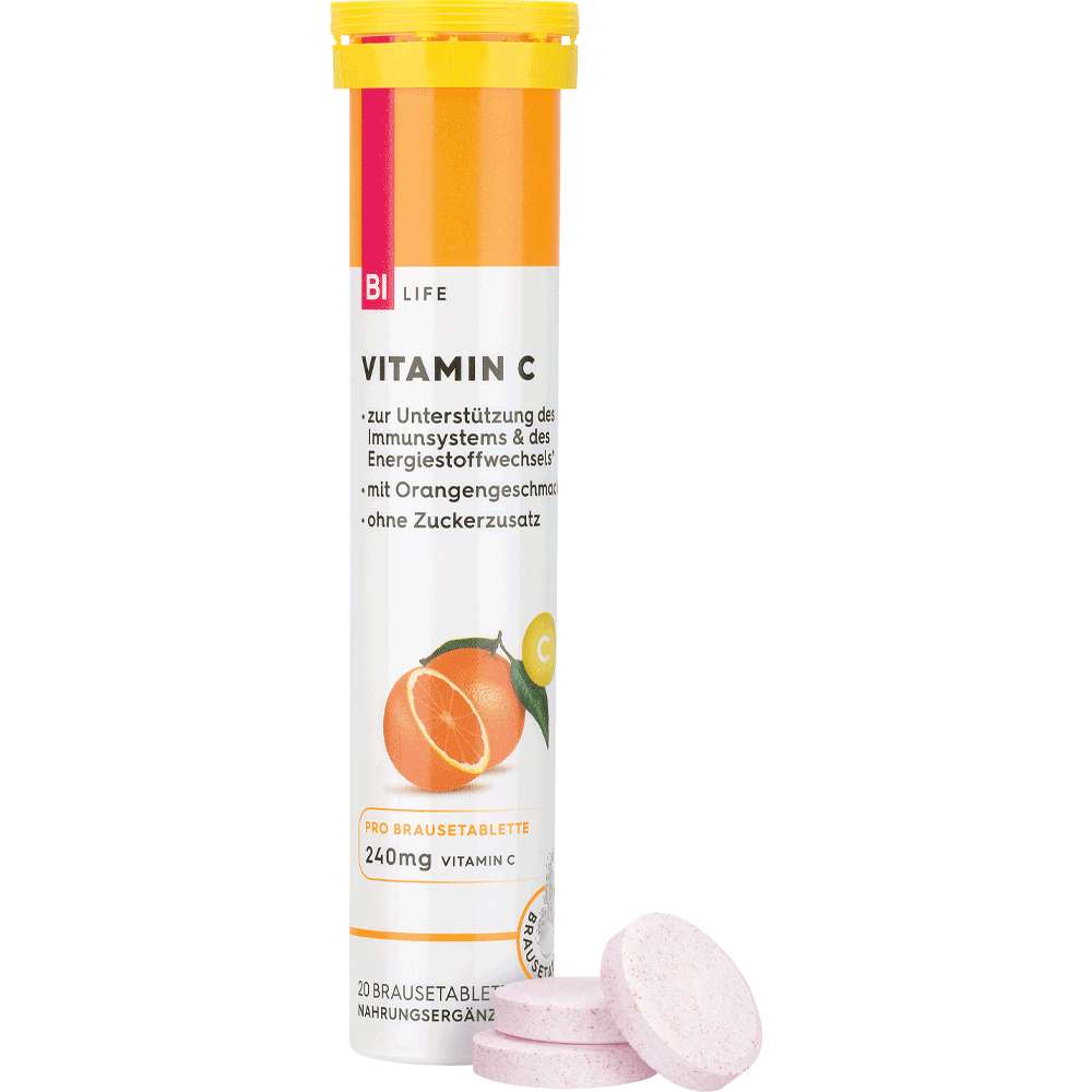 Bild: BI LIFE Vitamin C Brausetabletten 