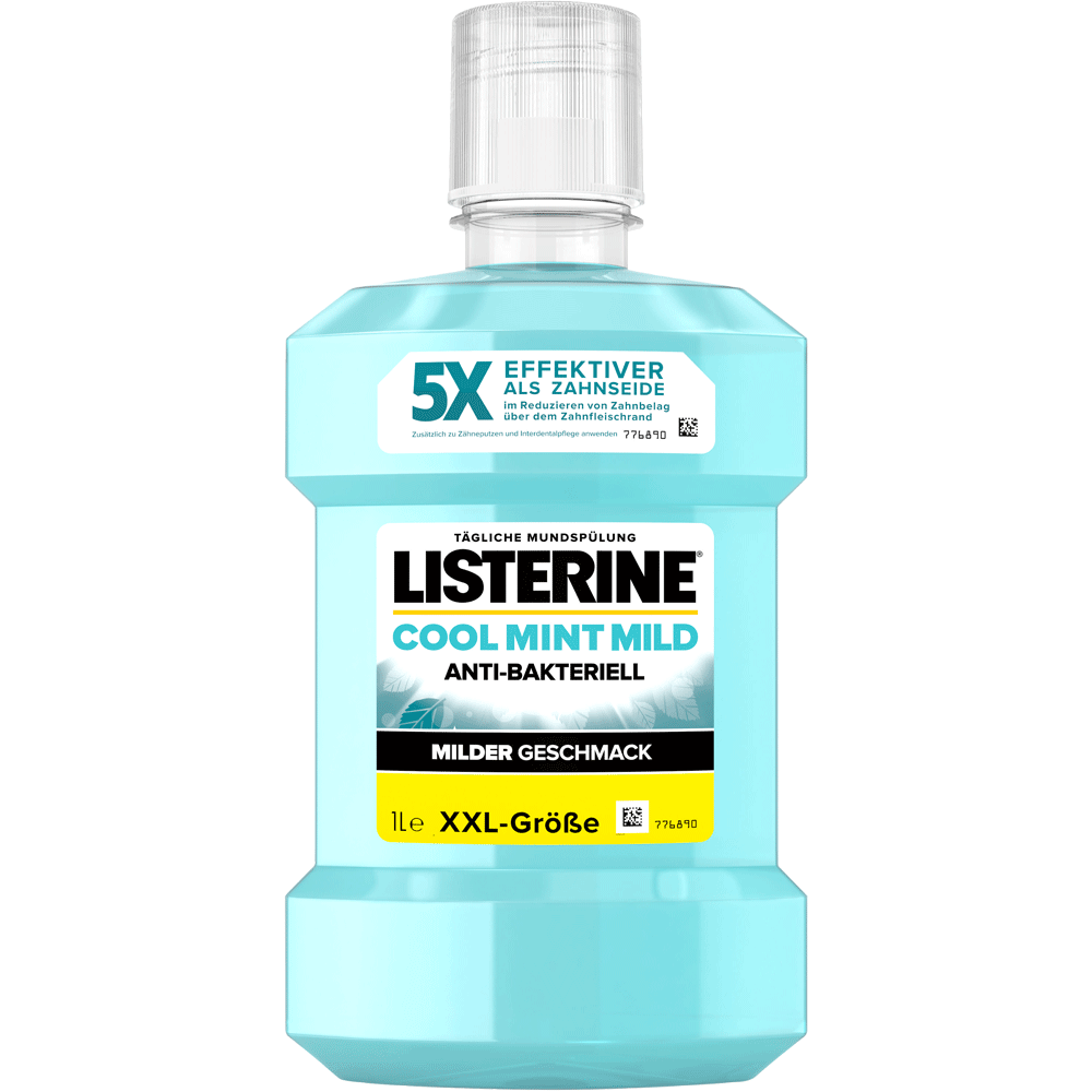 Bild: LISTERINE Mundspülung Cool Mint Mild Milder Geschmack 