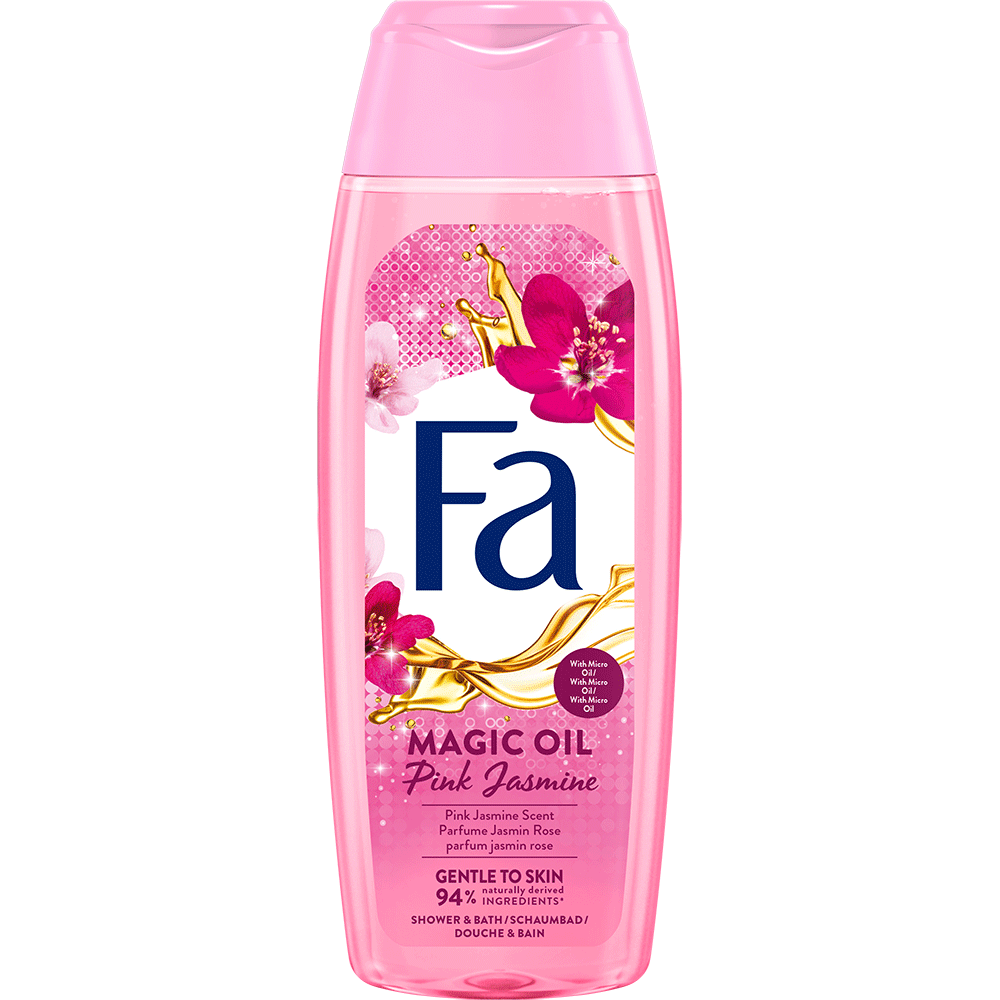 Bild: Fa Magic Oil Pinker Jasmin Schaumbad 