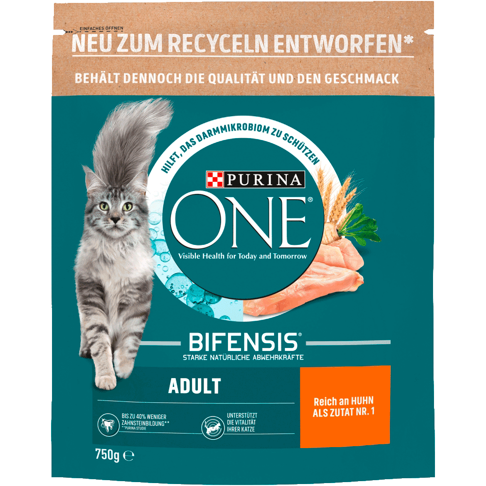 Bild: Purina ONE Adult Huhn & Vollkorn 