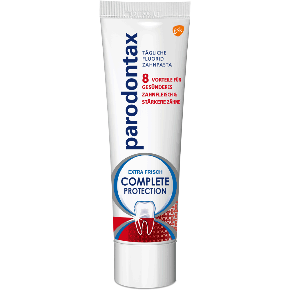 Bild: Parodontax Zahncreme Complete Protection Extra Frisch 