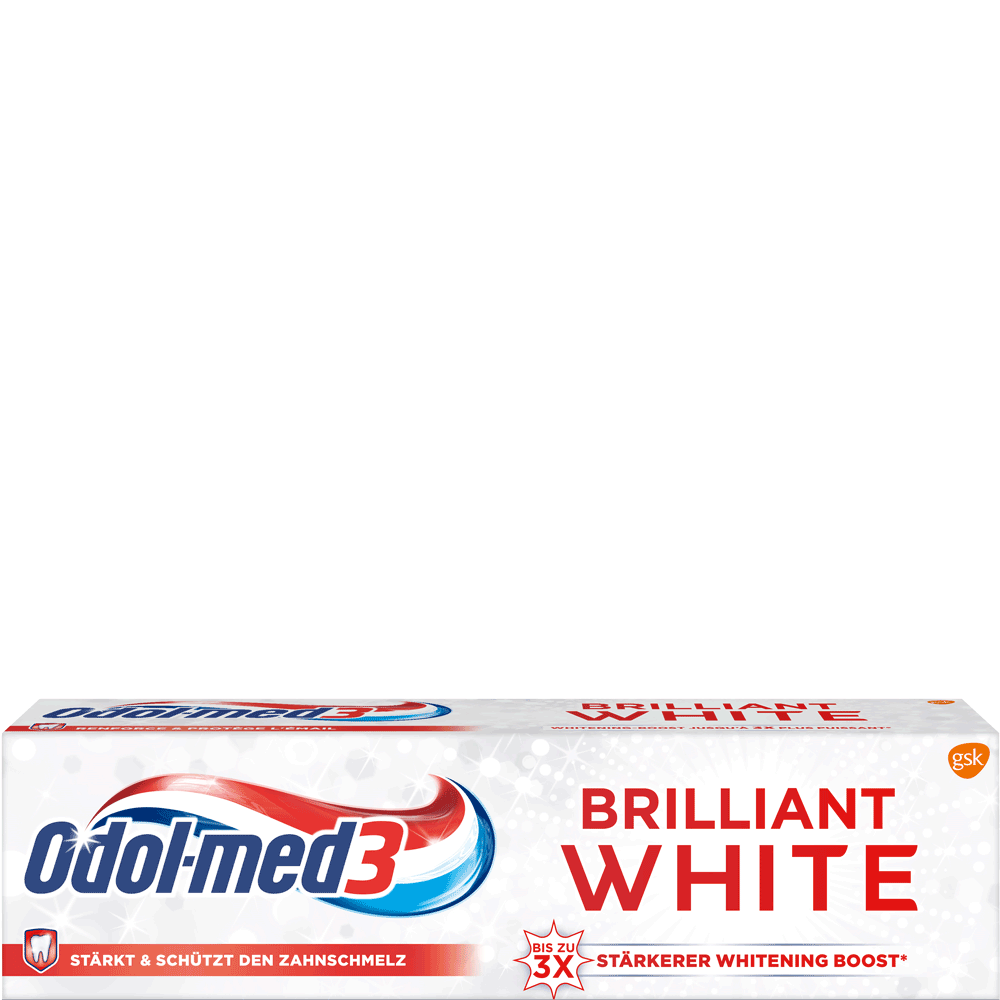 Bild: Odol-med3 Zahncreme Brilliant White 