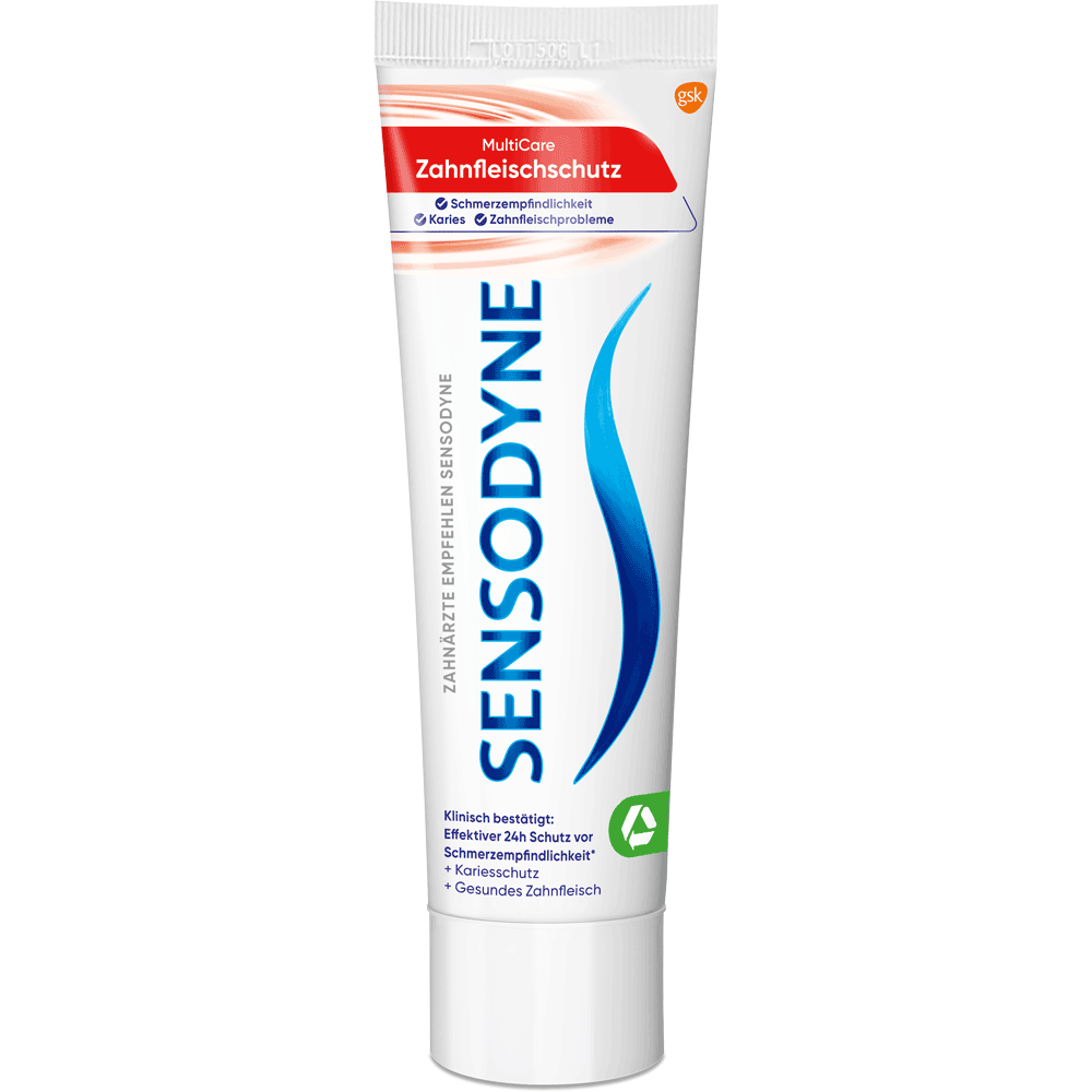 Bild: SENSODYNE Zahncreme Multicare Zahnfleischschutz 