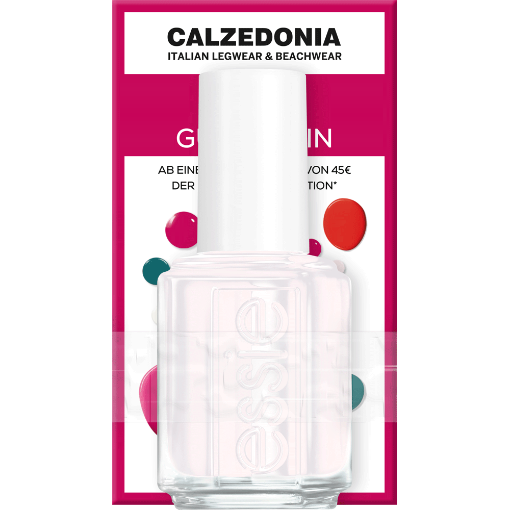 Bild: Essie Nagellack + Calzedonia Gutschein mademoiselle