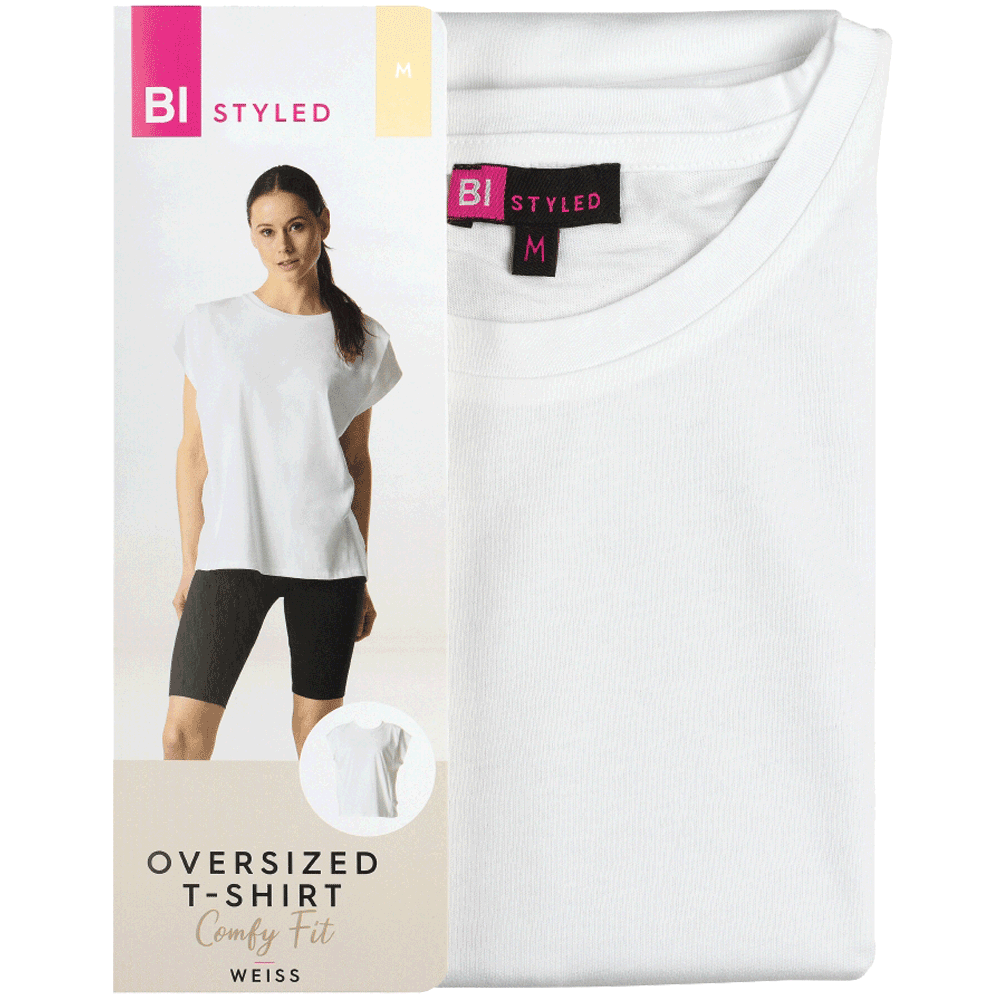 Bild: BI STYLED Oversized T-Shirt weiß