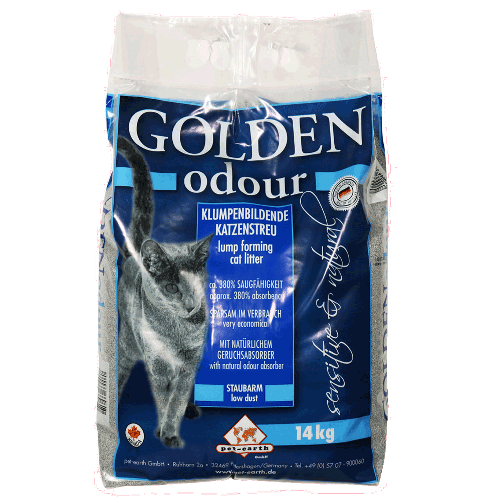 Bild: pet-earth Golden Odour Katzenstreu 