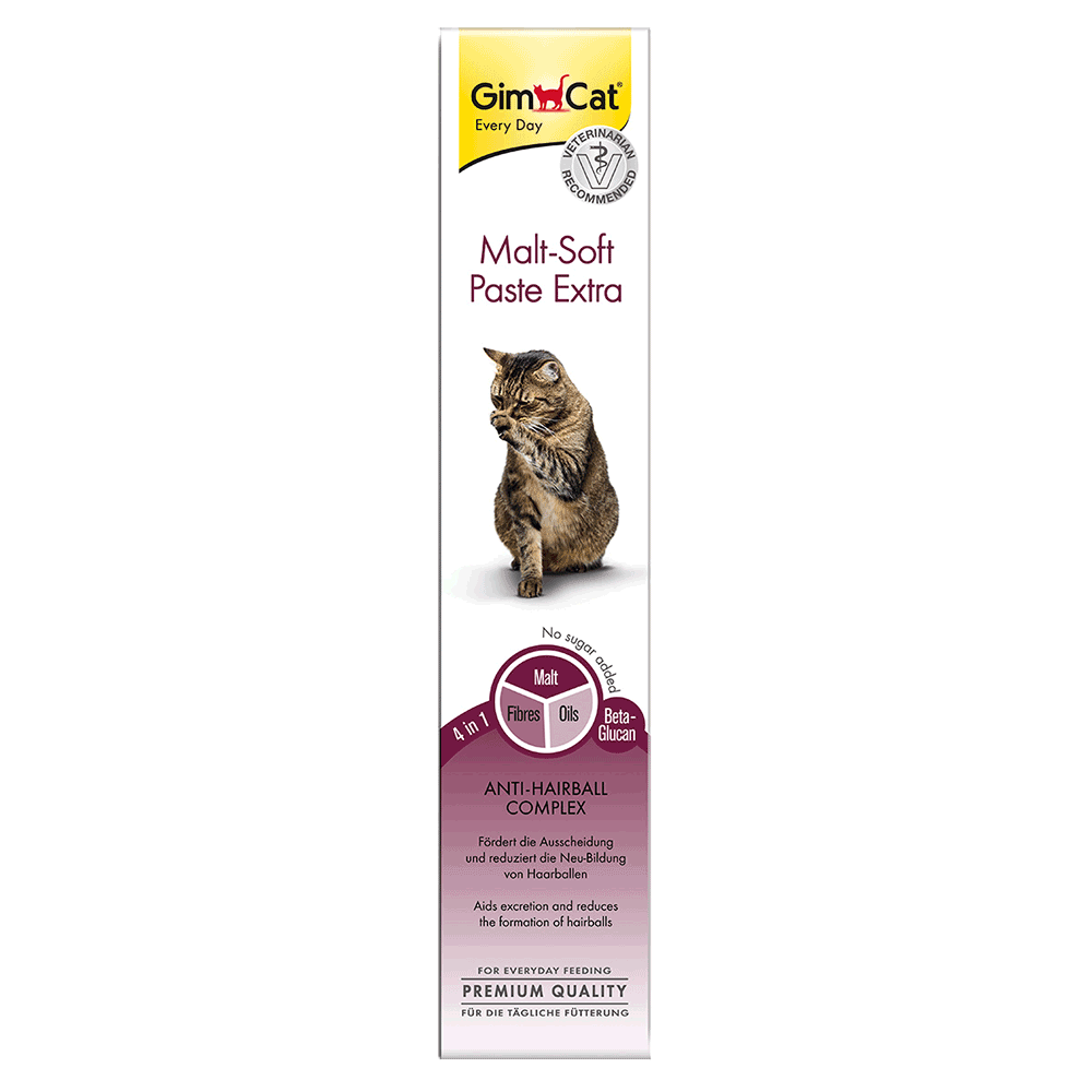 Bild: GimCat Malt-Soft Paste Extra Verdauungsunterstützung 