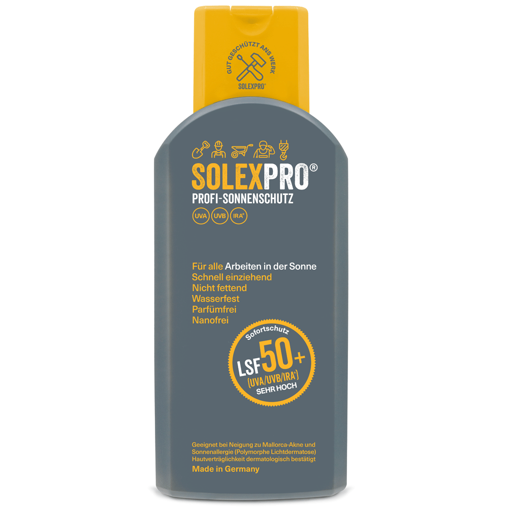 Bild: SolexPro Profi-Sonnenschutz LSF 50+ 