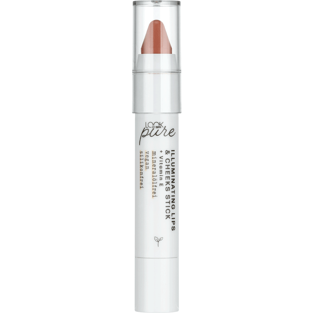 Bild: LOOK BY BIPA pure Illuminating Lips & Cheeks Stick peach