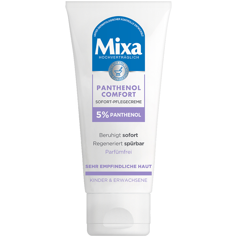 Bild: Mixa Panthenol Comfort Sofort Pflegecreme 