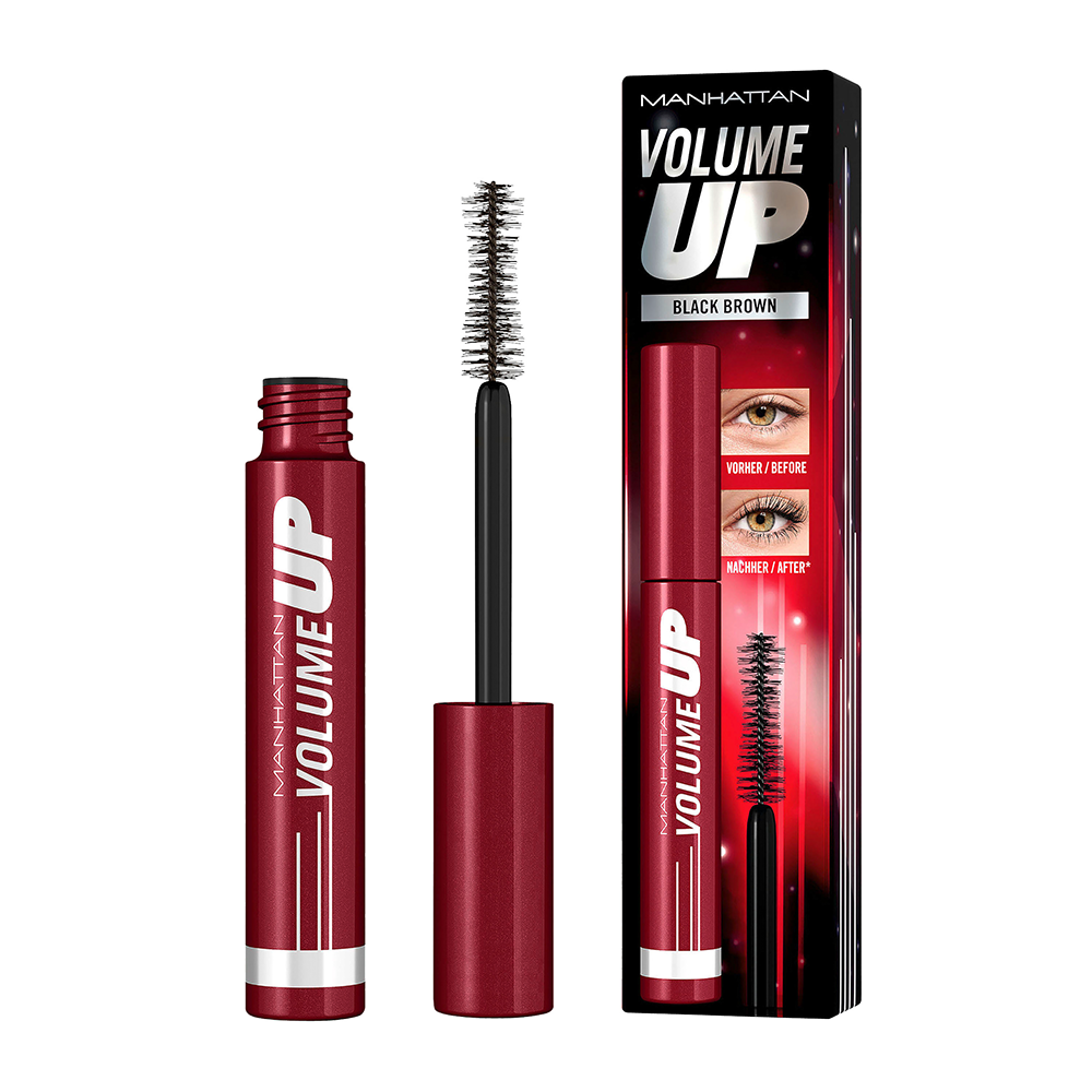 Bild: MANHATTAN Volume Up Mascara Black Brown