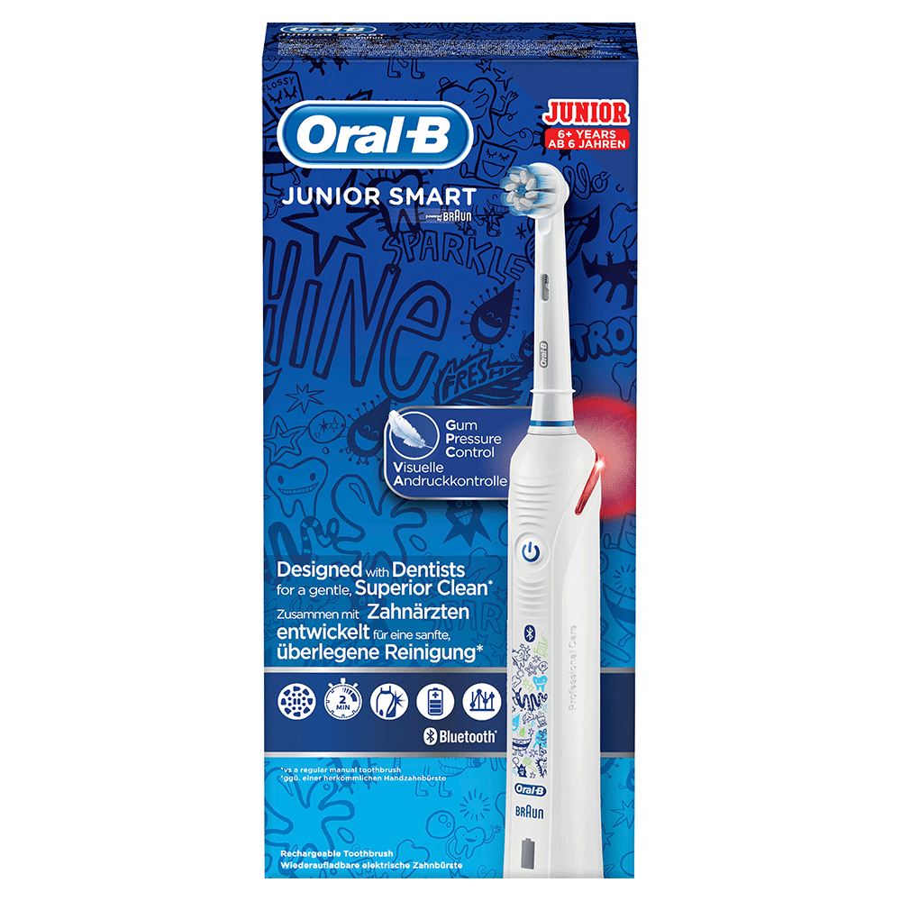 Bild: Oral-B Junior Elektrische Kinderzahnbürste 