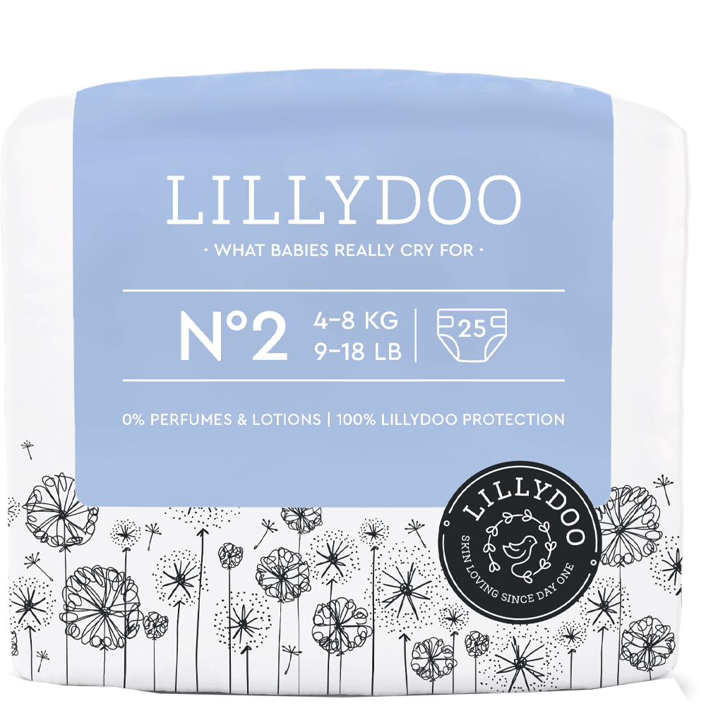 Bild: LILLYDOO Windeln N°2, 4 kg - 8 kg 